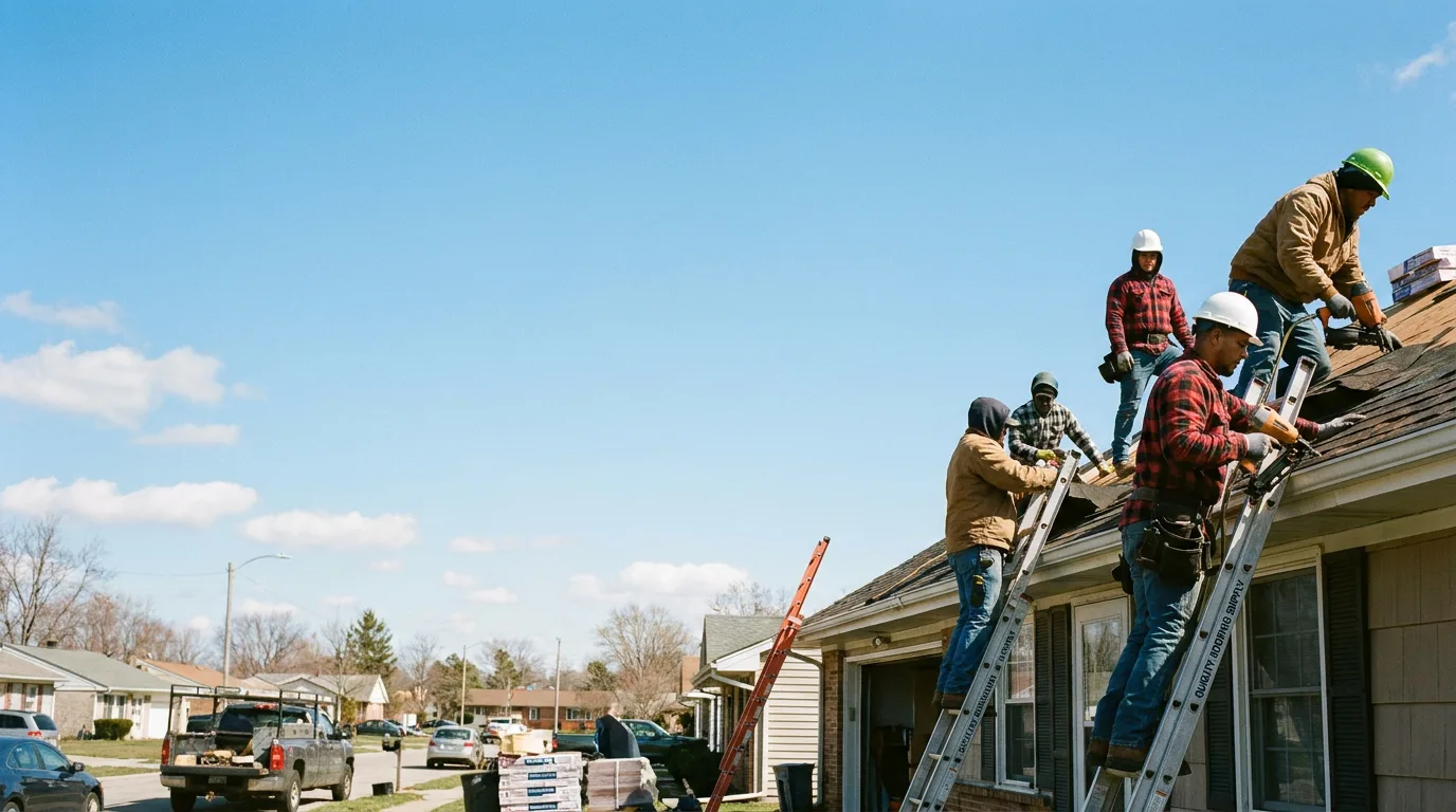 Roofing in Luxemburg, WI near me